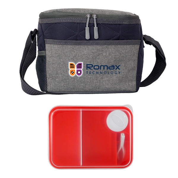 Quilted On The Go Lunch Set... from ASI 30208 A P Specialties / AP Specialties