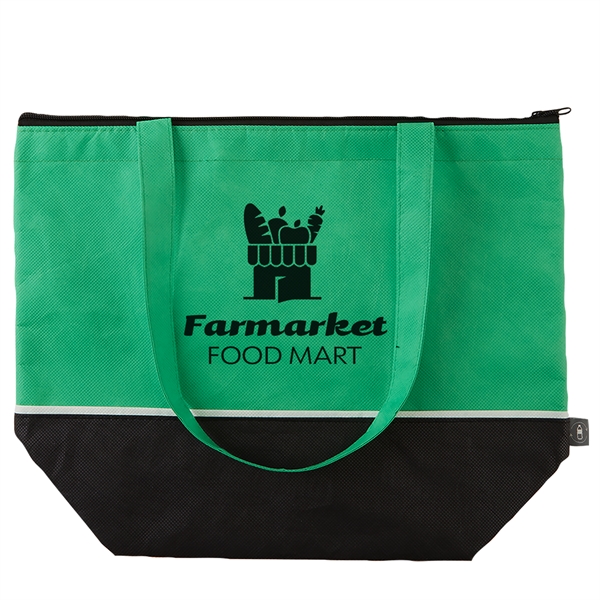 5 3/4" x 15" x 13" cooler tote bag made of... from ASI 52840 Evans Manufacturing