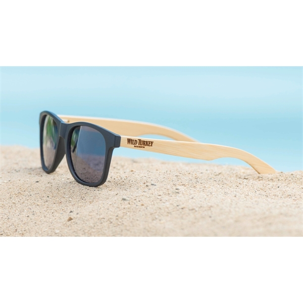 Straw Hat With Seti Bamboo Sunglasses Gfit Set... from ASI 72657 Active Life Promo / Apres Ski Active Life Promo