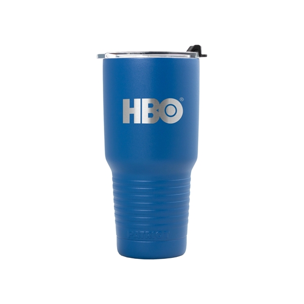 20 oz. stainless steel tumbler with air-tight lid and double wall... from ASI 61005 Hirsch Gift Inc / Hirsch Gift Executive HG Patriot