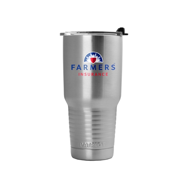 20 oz. stainless steel tumbler with air-tight lid and double wall... from ASI 61005 Hirsch Gift Inc / Hirsch Gift Executive HG Patriot