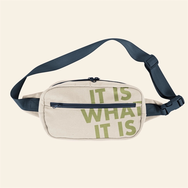 Small pouch made of 10 oz.  natural  canvas.... from ASI 74710 Numo