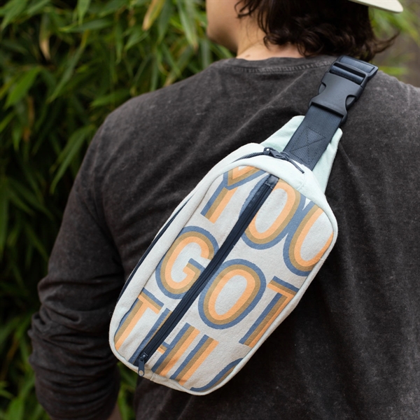 Small pouch made of 10 oz.  natural  canvas.... from ASI 74710 Numo