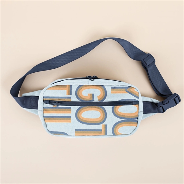 Small pouch made of 10 oz.  natural  canvas.... from ASI 74710 Numo