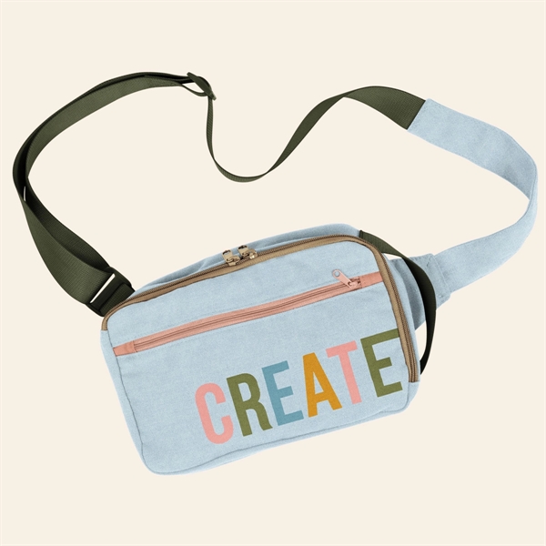 Small pouch made of 10 oz.  natural  canvas that... from ASI 74710 Numo