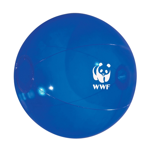 Beach ball measuring 12", made of PVC, and available in various... from ASI 90807 Tekweld