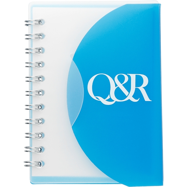 3" x 4.5" spiral bound notebook with 60 blank sheets of... from ASI 66887 PCNA / Bullet