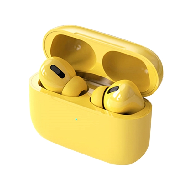 2.13 x 1.73 inches 5.0 colored wireless bluetooth earbuds with charging... from ASI 37218 Athena Promo (tm)