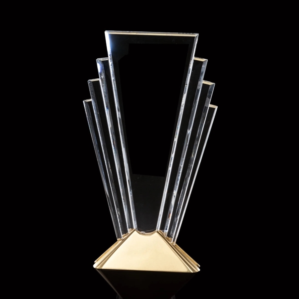 The Valiant award is formed from seven beveled spears of optical... from ASI 84592 St Regis Group / R S Owens & Co Inc