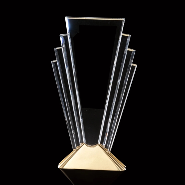 The Valiant award is formed from seven beveled spears of optical... from ASI 84592 St Regis Group / R S Owens & Co Inc