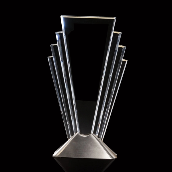The Valiant award is formed from seven beveled spears of optical... from ASI 84592 St Regis Group / R S Owens & Co Inc