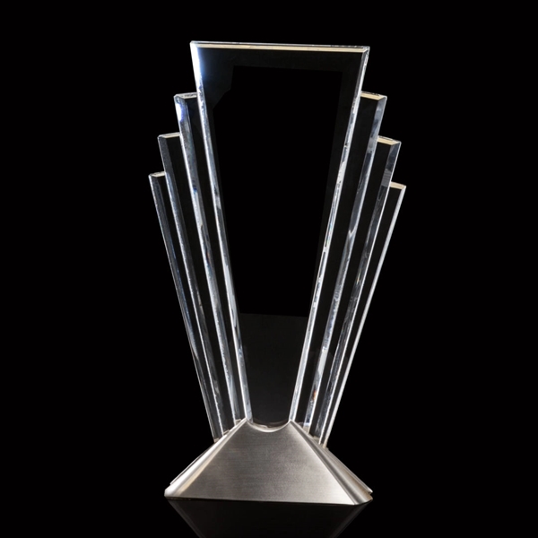The Valiant award is formed from seven beveled spears of optical... from ASI 84592 St Regis Group / R S Owens & Co Inc