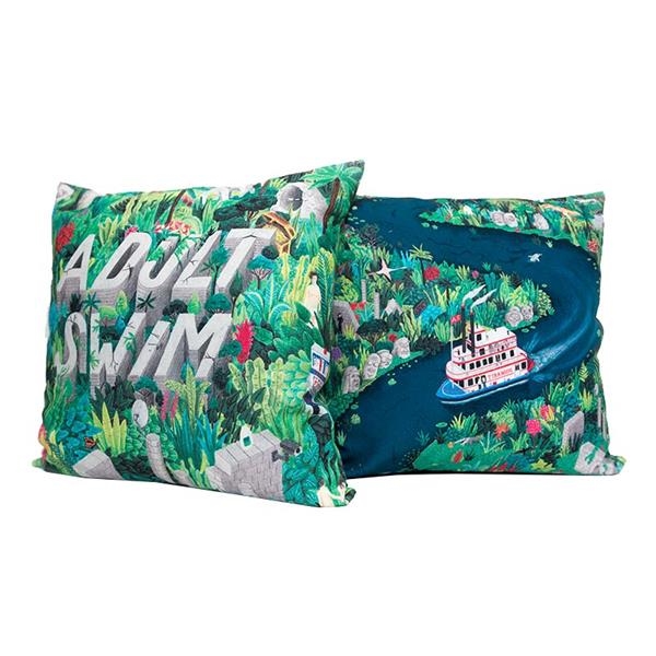 Customizable pillow with full-color sublimated graphics. Custom size, design and options... from ASI 65952 ZZ DROPPED -LBU Inc / LBU