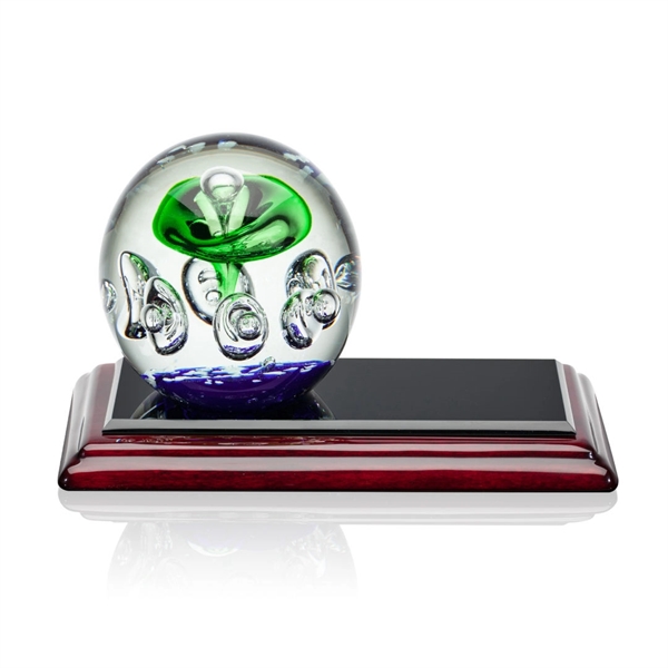 A Stunning Hand Blown work of Art. Complete with a contoured... from ASI 84592 St Regis Group / St Regis