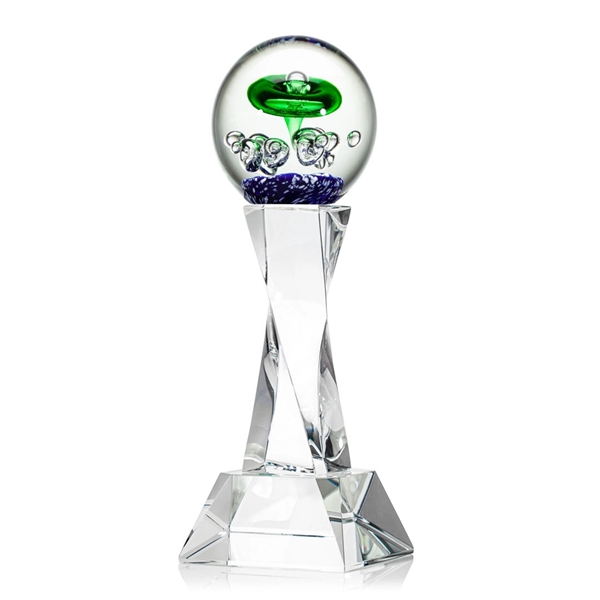 A Stunning Hand Blown work of Art. Complete with a complimenting... from ASI 84592 St Regis Group / St Regis