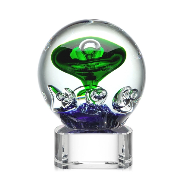 A Stunning Hand Blown work of Art. Complete with a complimenting... from ASI 84592 St Regis Group / St Regis