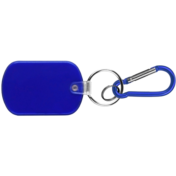 Rectangular / oval Shape PVC Key Holder... from ASI 74585 Nu Promo International / Nu Promo Line