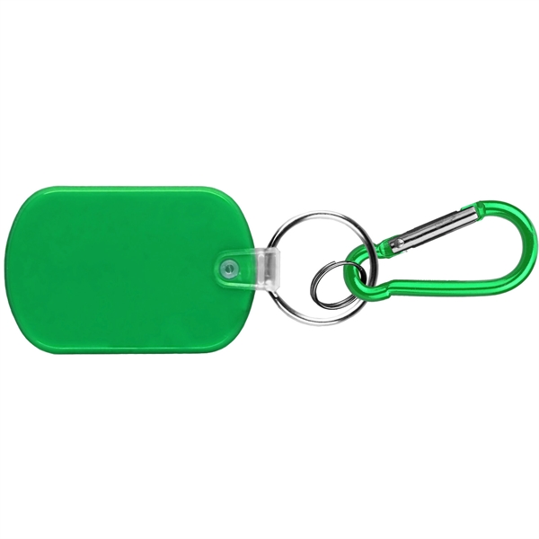 Rectangular / oval Shape PVC Key Holder... from ASI 74585 Nu Promo International / Nu Promo Line