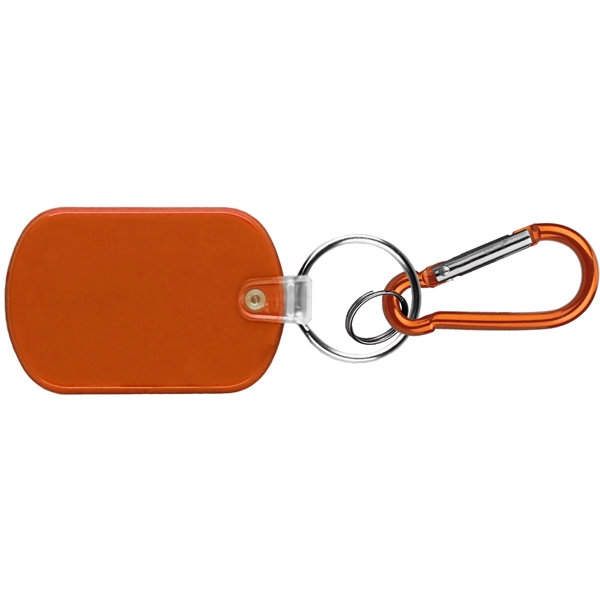Rectangular / oval Shape PVC Key Holder... from ASI 74585 Nu Promo International / Nu Promo Line