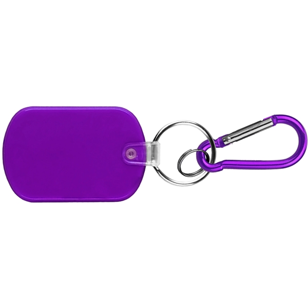 Rectangular / oval Shape PVC Key Holder... from ASI 74585 Nu Promo International / Nu Promo Line