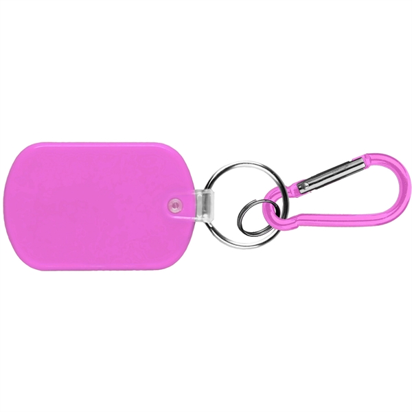 Rectangular / oval Shape PVC Key Holder... from ASI 74585 Nu Promo International / Nu Promo Line