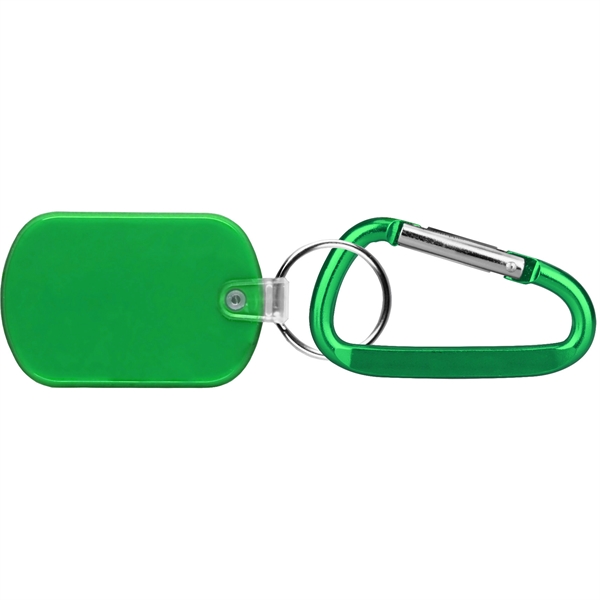 Rectangular / oval Shape PVC Key Holder... from ASI 74585 Nu Promo International / Nu Promo Line