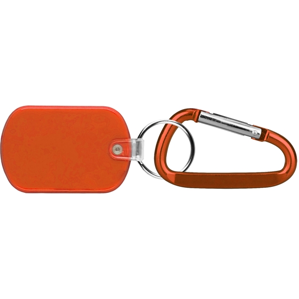 Rectangular / oval Shape PVC Key Holder... from ASI 74585 Nu Promo International / Nu Promo Line