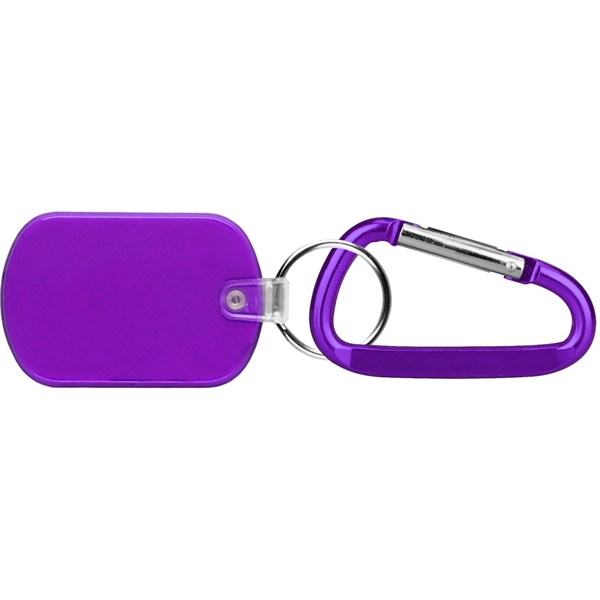 Rectangular / oval Shape PVC Key Holder... from ASI 74585 Nu Promo International / Nu Promo Line