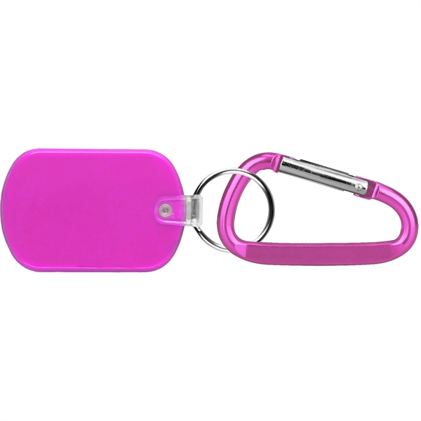 Rectangular / oval Shape PVC Key Holder... from ASI 74585 Nu Promo International / Nu Promo Line