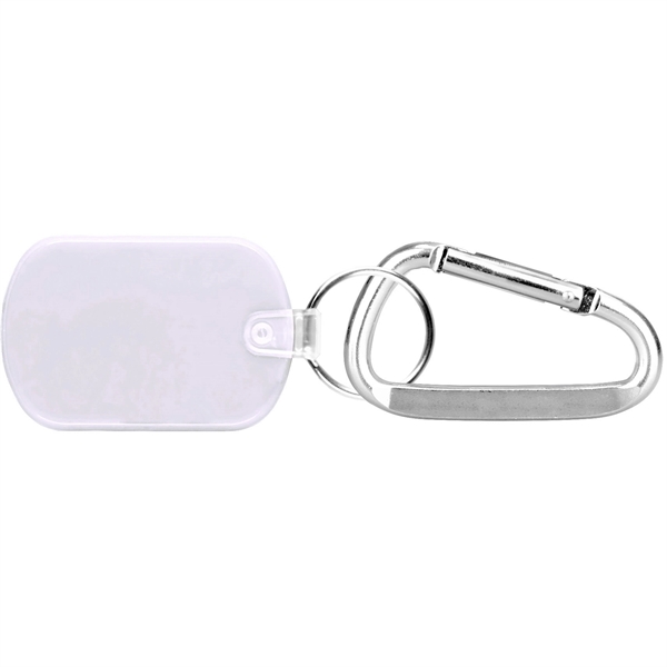 Rectangular / oval Shape PVC Key Holder... from ASI 74585 Nu Promo International / Nu Promo Line