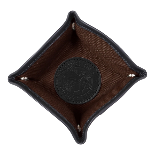 A USA-Made travel valet  for your spare change, wallet, keys,... from ASI 46170 Compass Industries Inc