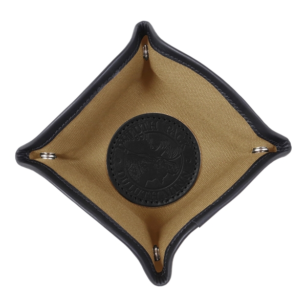 A USA-Made travel valet  for your spare change, wallet, keys,... from ASI 46170 Compass Industries Inc