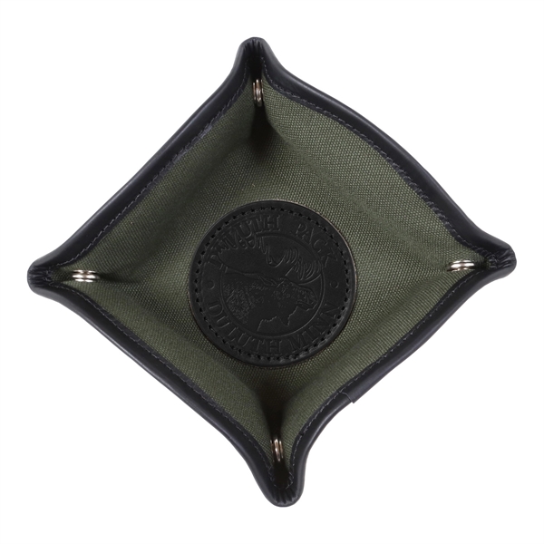 A USA-Made travel valet  for your spare change, wallet, keys,... from ASI 46170 Compass Industries Inc