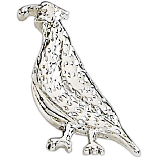 Bird shape lapel pin with military clutch.... from ASI 68760 Marken Industries / Marken