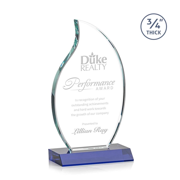 The Croydon award features a beautiful 3/4" thick Starfire Crystal to... from ASI 84592 St Regis Group / St Regis