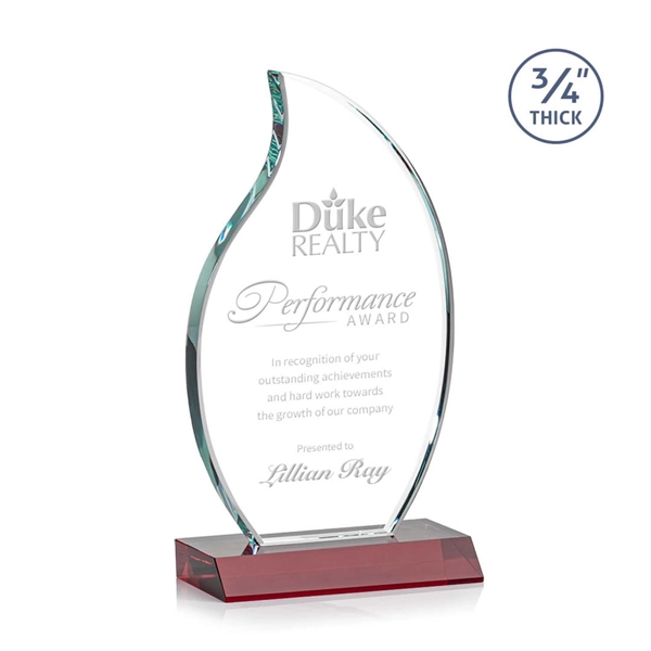 The Croydon award features a beautiful 3/4" thick Starfire Crystal to... from ASI 84592 St Regis Group / St Regis