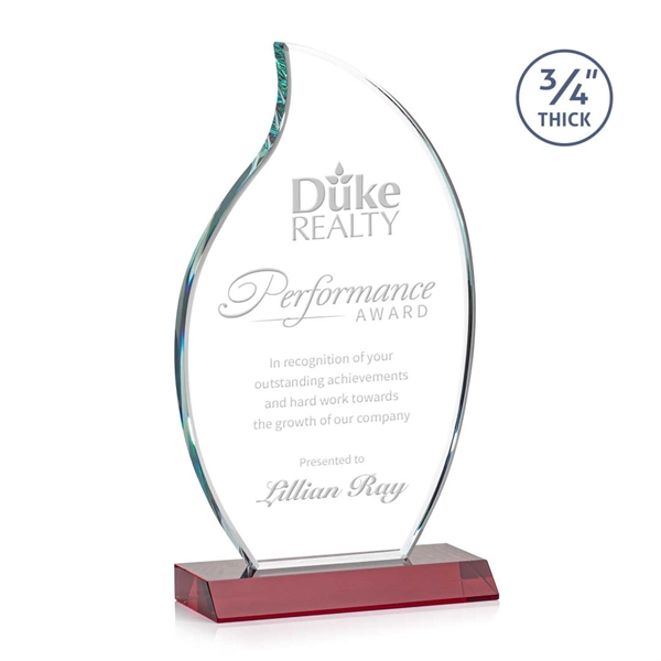 The Croydon award features a beautiful 3/4" thick Starfire Crystal to... from ASI 84592 St Regis Group / St Regis