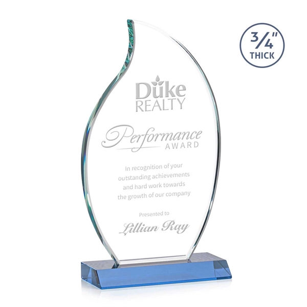 The Croydon award features a beautiful 3/4" thick Starfire Crystal to... from ASI 84592 St Regis Group / St Regis