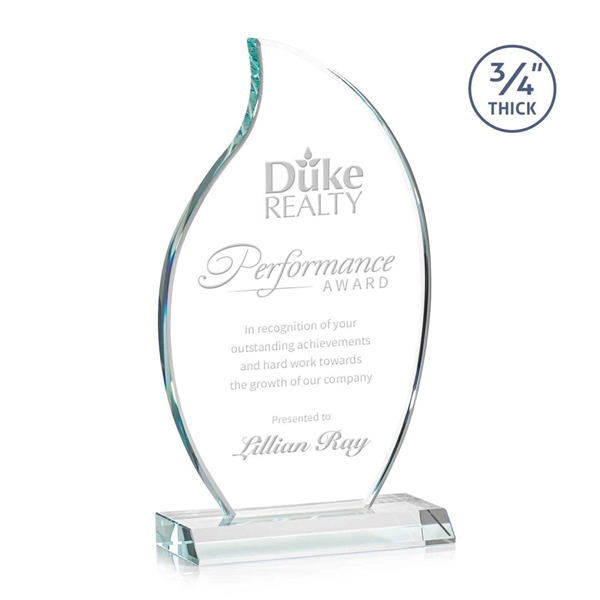 The Croydon award features a beautiful 3/4" thick Starfire Crystal to... from ASI 84592 St Regis Group / St Regis