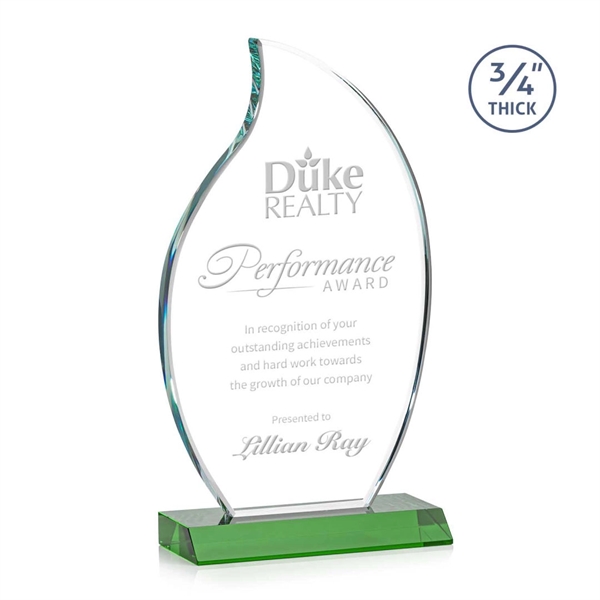 The Croydon award features a beautiful 3/4" thick Starfire Crystal to... from ASI 84592 St Regis Group / St Regis