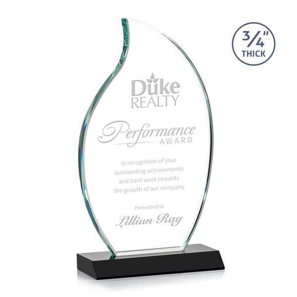 The Croydon award features a beautiful 3/4" thick Starfire Crystal to... from ASI 84592 St Regis Group / St Regis