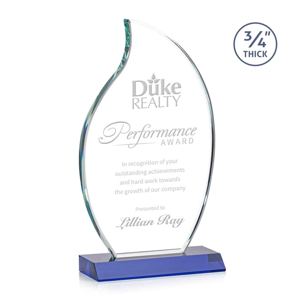 The Croydon award features a beautiful 3/4" thick Starfire Crystal to... from ASI 84592 St Regis Group / St Regis