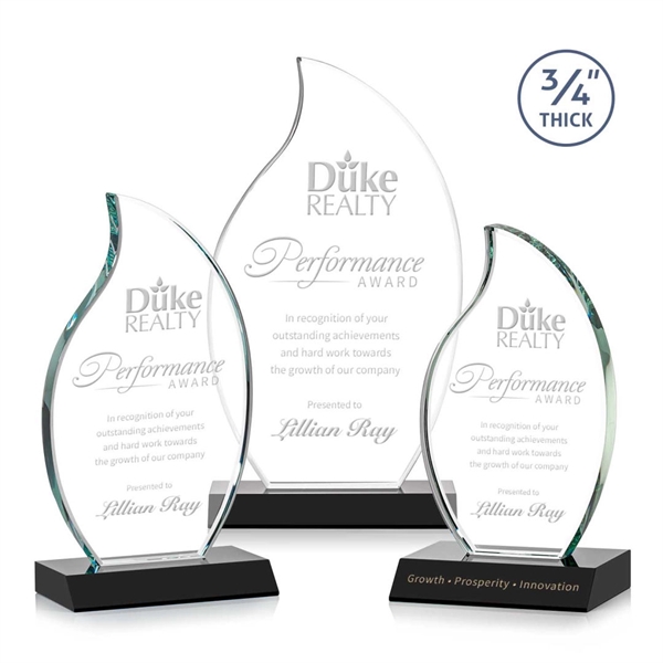 The Croydon award features a beautiful 3/4" thick Starfire Crystal to... from ASI 84592 St Regis Group / St Regis