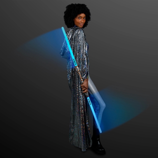 Blank or imprinted. Double Sided Swords Sabers with Blue LEDs and... from ASI 34194 ALightPromos / Alight Promotional Products