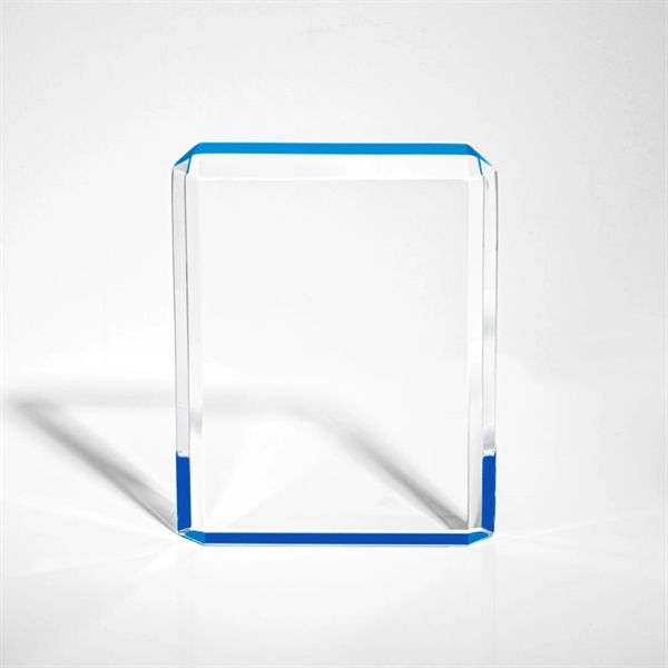 Acrylic award with ice blue mirrored reflector. Let your message POP... from ASI 84592 St Regis Group / R S Owens & Co Inc