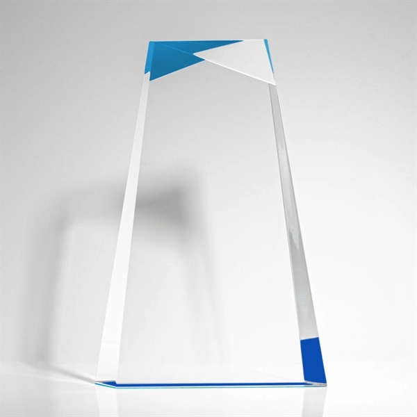 Acrylic award with ice blue mirrored reflector. Let your message POP... from ASI 84592 St Regis Group / R S Owens & Co Inc
