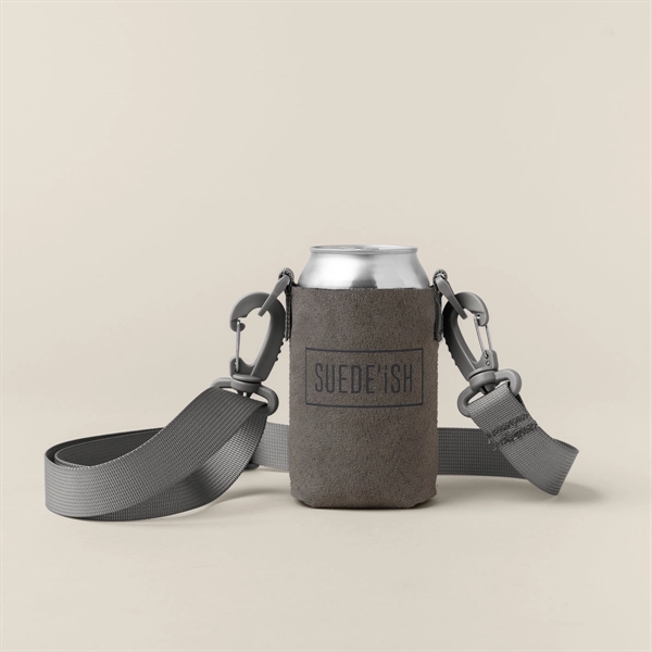 Collapsible can insulator with customizable colored stitching and neoprene pocket... from ASI 74710 Numo / NUMO