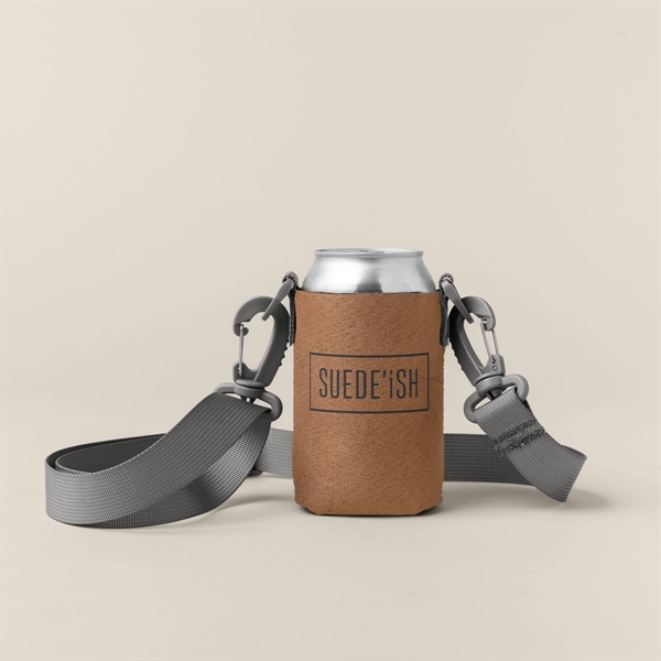 Collapsible can insulator with customizable colored stitching and neoprene pocket... from ASI 74710 Numo / NUMO