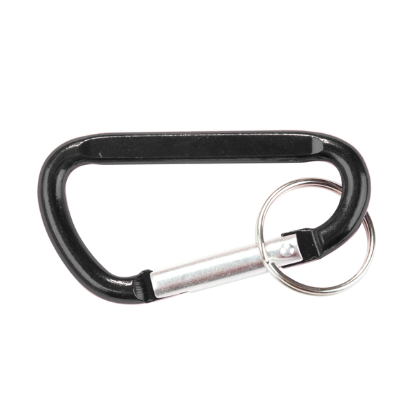 Carabiner with key ring made of aluminum metal, 3 1/8".... from ASI 41511 Brainchild USA Inc / BrainChild Gift Club