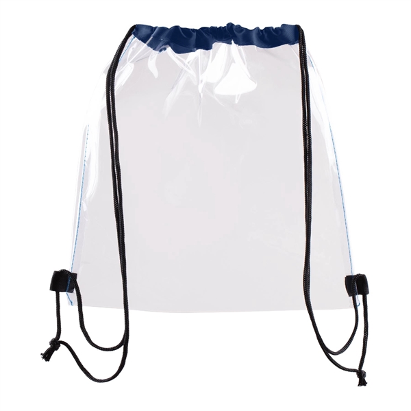 Clear Waterproof Stadium Drawstring Backpack... from ASI 39820 Opusline (Benmex)